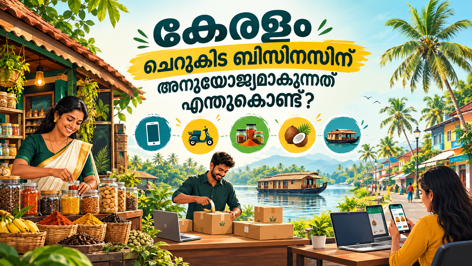 കേരളത്തിലെ ചെറുകിട ബിസിനസ് ആശയങ്ങൾ: കുറഞ്ഞ മുതൽമുടക്കിൽ തുടങ്ങാവുന്ന 15 ബിസിനസുകൾ